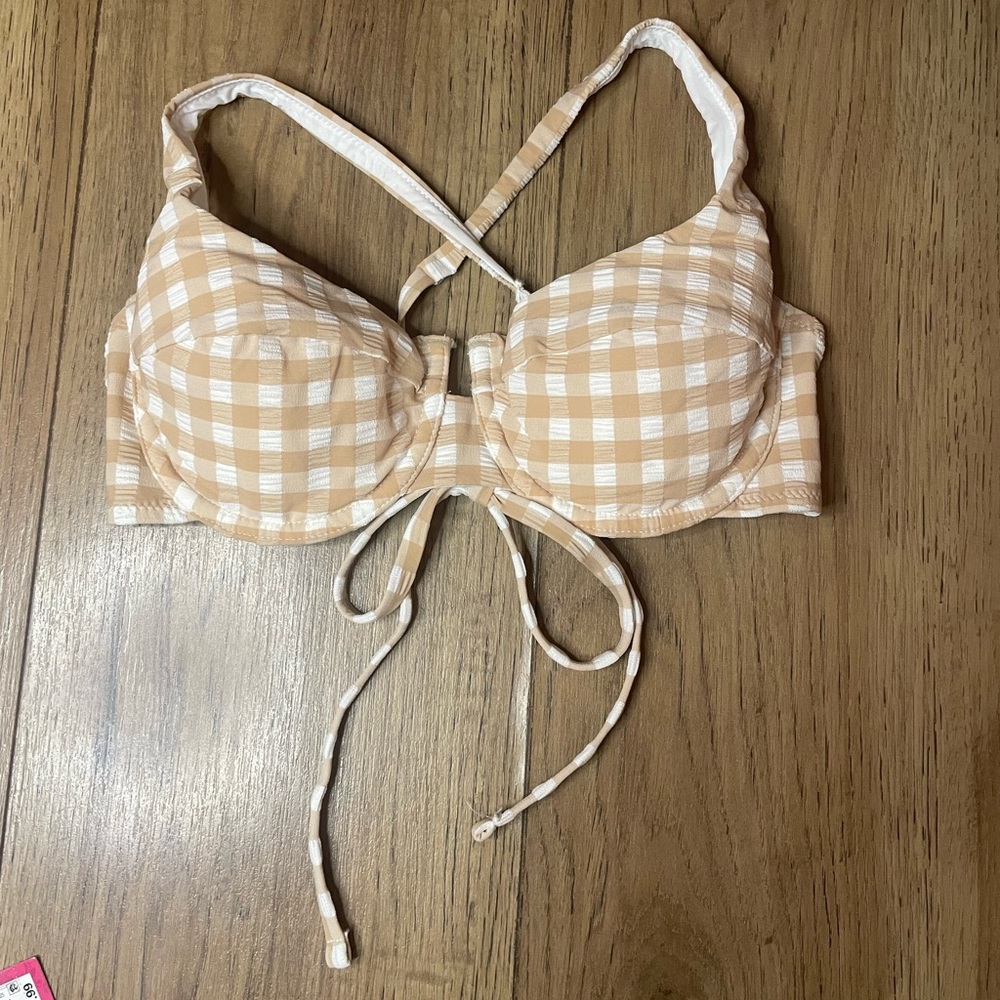 Target‎ Checkered Bikini Top